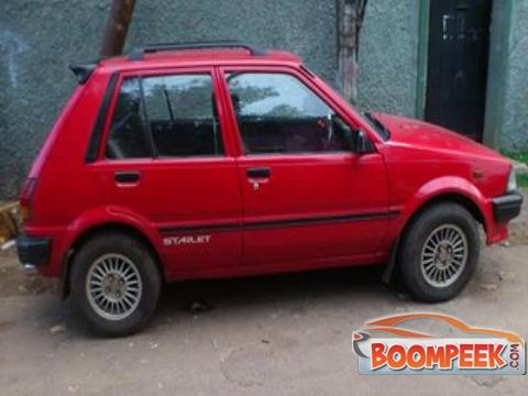 Toyota Starlet EP71 Car For Rent