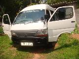 Toyota HiAce Dolphin highroof Van For Rent.