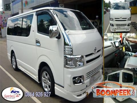 Toyota KDH 200 Van For Rent