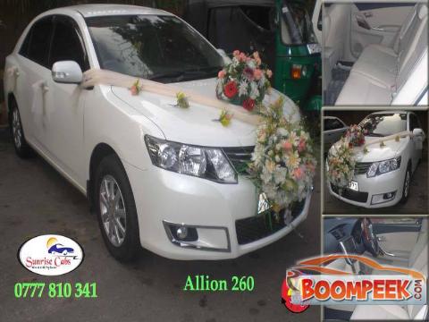 Toyota Allion NZT260 Car For Rent