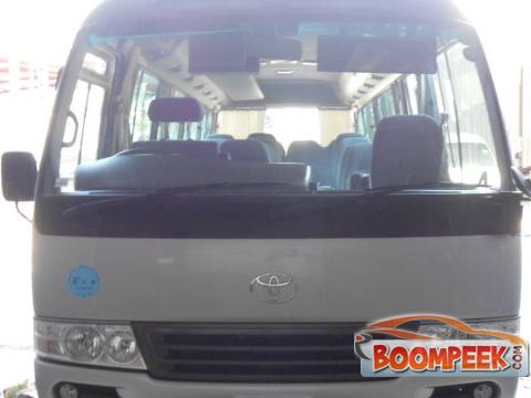 Toyota Coaster XZB 56.  4-cyl Turbo Bus For Rent