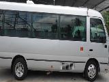 Toyota Coaster XZB 56.  4-cyl Turbo Bus For Rent.