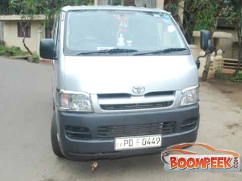 Toyota KDH  Van For Rent