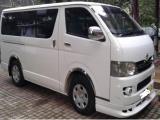 Toyota HiAce KDH200 Van For Rent.