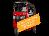 Bajaj RE 4S  Threewheel For Rent.