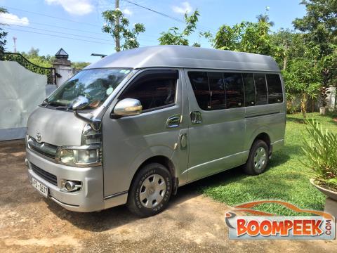 Toyota  KDH High Roof 201 Van For Rent