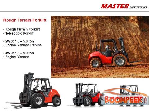 Master Rough Terrain FLT 1.8-5.0T ForkLift For Sale